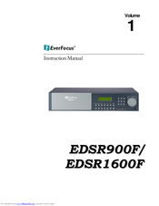EverFocus EDSR1600F Instruction Manual