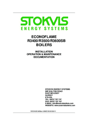 Stokvis Energy Systems ECONOFLAME R3500 Installation, Operation & Maintenance Documentation