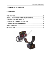 Golden Mask 2 Instruction Manual