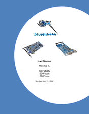 Bluefish444 SD Fidelity User Manual