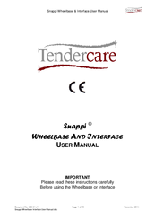 Tendercare Snappi Wheelbase User Manual