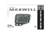 Maxwell MX-25 302 User Manual