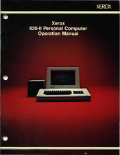 Xerox 820-II Operation Manual