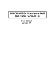 Acard ADR-7008L User Manual