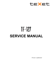 texet TF-127 Service Manual