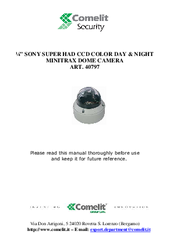 Comelit 40797 User Manual