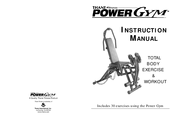 Thane Fitness Power Gym Instruction Manual