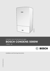 Bosch ZSB18 - 2A Installation And Servicing Instructions