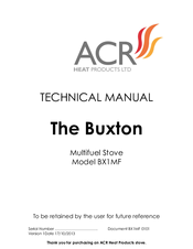 ACR Electronics The Buxton BX1MF Technical Manual