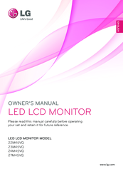 LG 23M45VQ Owner's Manual