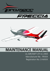 Pro.Mecc UL-AIRCRAFT LTF-UL 2003 Maintenance Manual