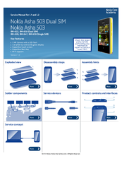 Nokia Asha 503 Dual SIM Service Manual