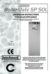 gledhill BMA 220 SP-SOL Addendum Manual