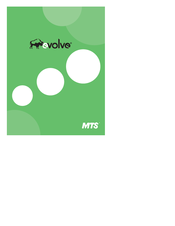 MTS Systems Evolve User Manual