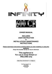 Infinity 890 CF Owner's Manual