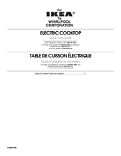 Maytag ELECTRIC COOKTOP Use & Care Manual