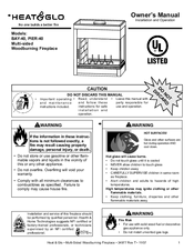 Heat&Glo PIER-40 Owner's Manual