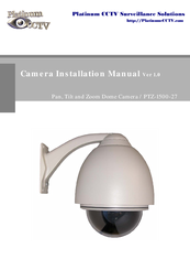 Platinum CCTV PTZ-1500-27 Installation Manual