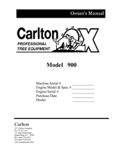 Carlton 900 Owner's Manual