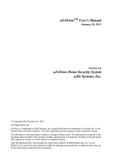 aJile Systems aJ-Orion User Manual