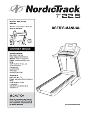 NordicTrack T 22.5 User Manual