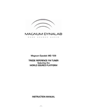 Magnum MD 109 Instruction Manual