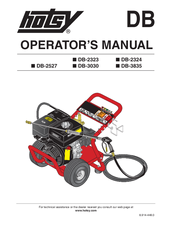 Hotsy DB-3835 Operator's Manual