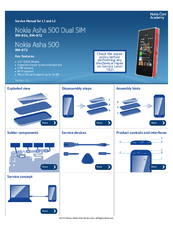 Nokia Asha 500 RM-973 Service Manual