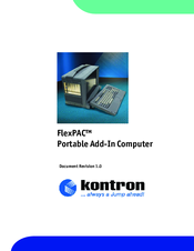 Kontron FlexPAC Manual