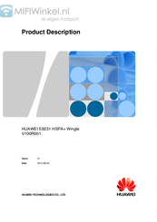 Huawei E8231 Product Description