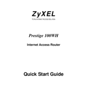 ZyXEL Communications ZyXEL Prestige 100WH Quick Start Manual