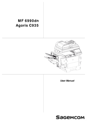 SAGEMCOM MF 6990dn - Agoris C935 User Manual