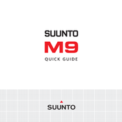 Suunto M-9 Quick Manual