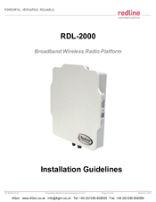 Redline Communications RDL-2000 Installation Manuallines