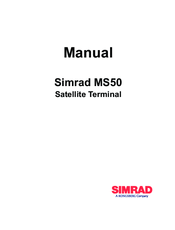 Simrad MS50 Manual Manual