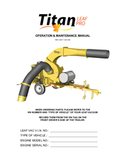 Titan Leaf Pro Operation & Maintenance Manual