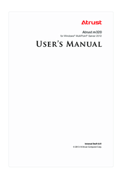 Atrust m320 User Manual