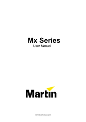 Martin Mx series User Manual