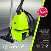 Hoover Quickie Instruction Manual