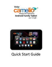 Vivitar Camelio Quick Start Manual