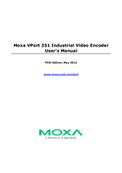 Moxa Technologies VPort 351 Series User Manual