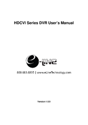 e-Line Technology HDCVI Series User Manual