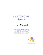 TLC LAPTOP GSM System User Manual