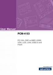 Advantech PCM-4153 User Manual