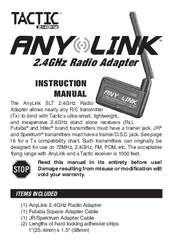 Tactic Any Link Instruction Manual