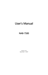 VIA Technologies NAB-7500 User Manual