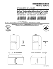 Trane UX1C100A9361A Installation Manual
