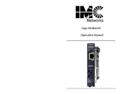 IMC Networks Giga-MediaLinX Operation Manual