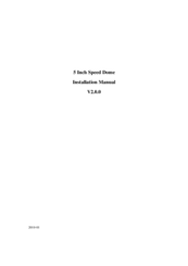 HIKVISION US-5 Inch Speed Dome Installation Manual