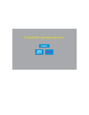 Panasonic TX-28LD4DPL Operating Instructions Manual